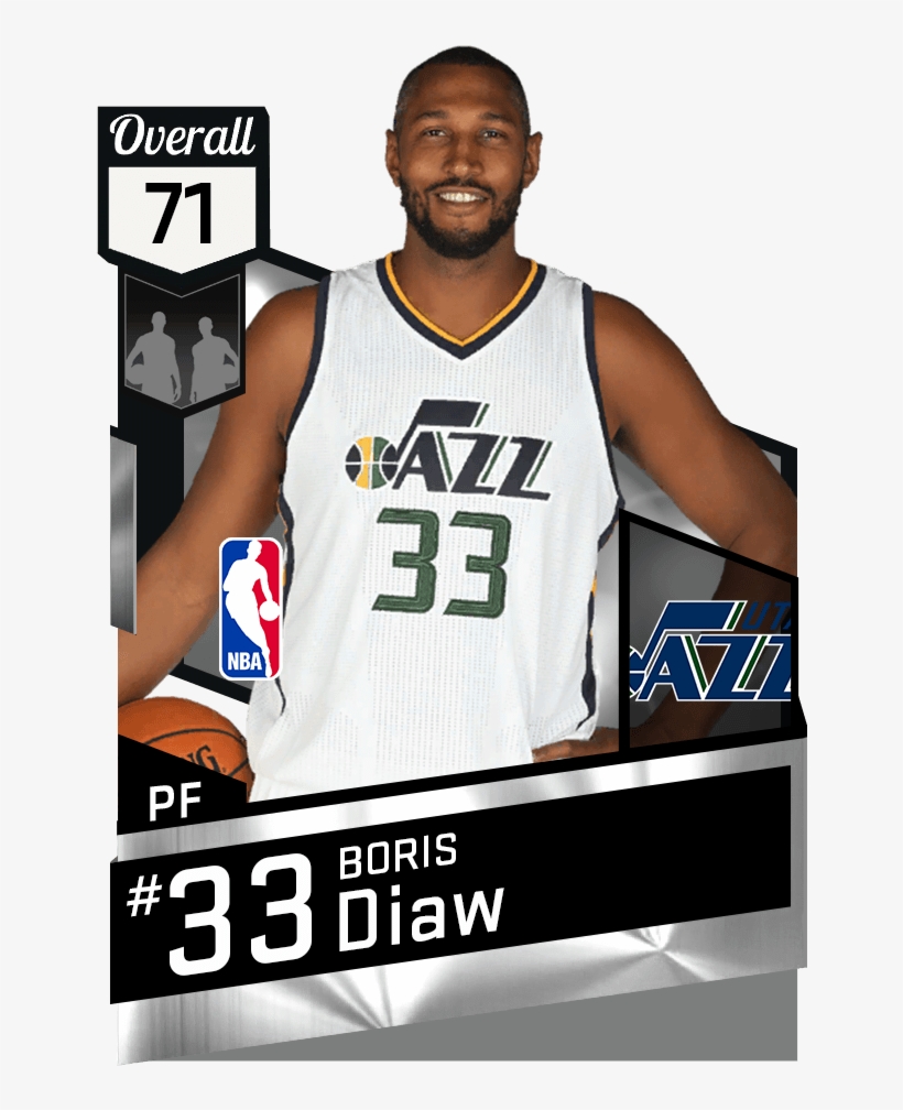 Boris Diaw - Brandon Jennings Nba 2k17, transparent png