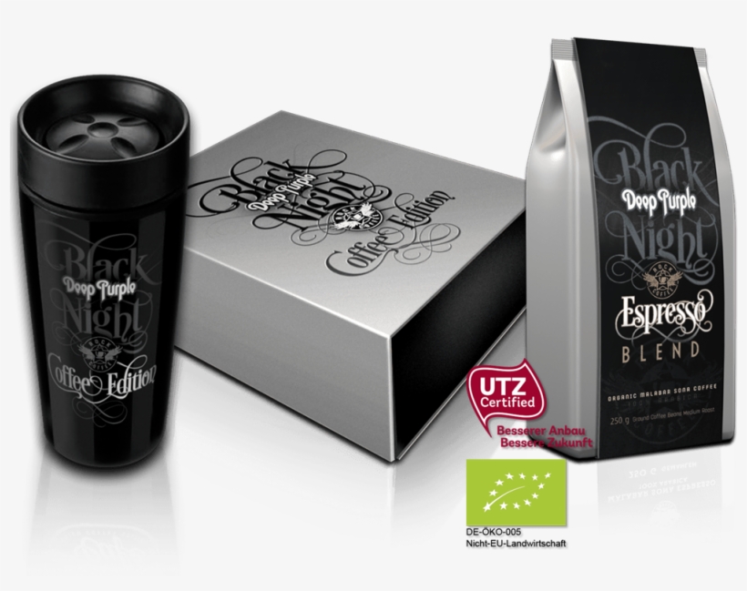 Deep Purple Set Black Night Edition - Pint Glass, transparent png