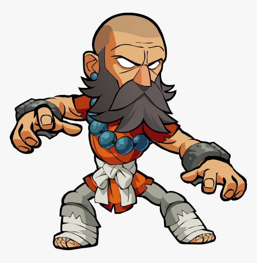 Brawlhalla Character Wu Shang, transparent png