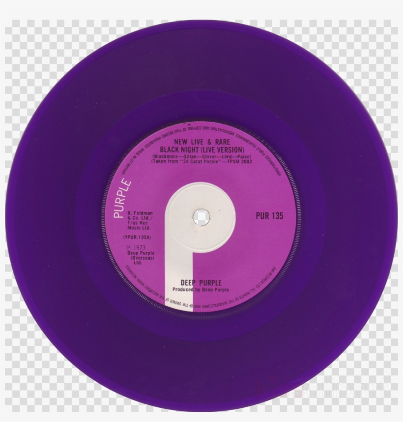 Download Vinyl Record Purple Clipart Deep Purple Compact - Cajuan Dance/not Dance Vinyl Record, transparent png