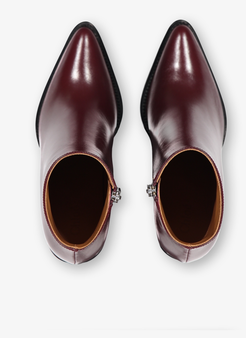 Rylee Bootie In Deep Purple, transparent png