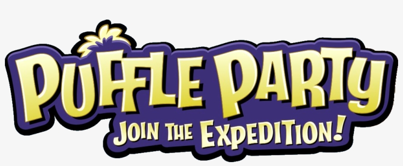 Puffle Party 2015 Logo - Puffle Wild, transparent png