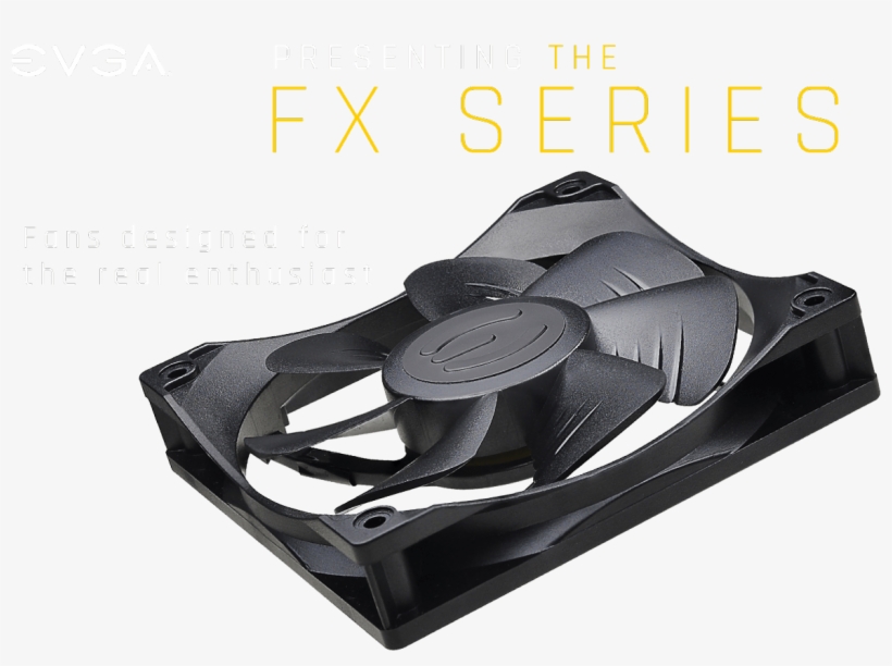 Evga Fx-series Fans - Evga Fx12 Case Fan, transparent png