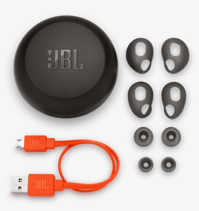 Jbl Free - Jbl Free Truly Wireless In-ear Headphones - Black, transparent png