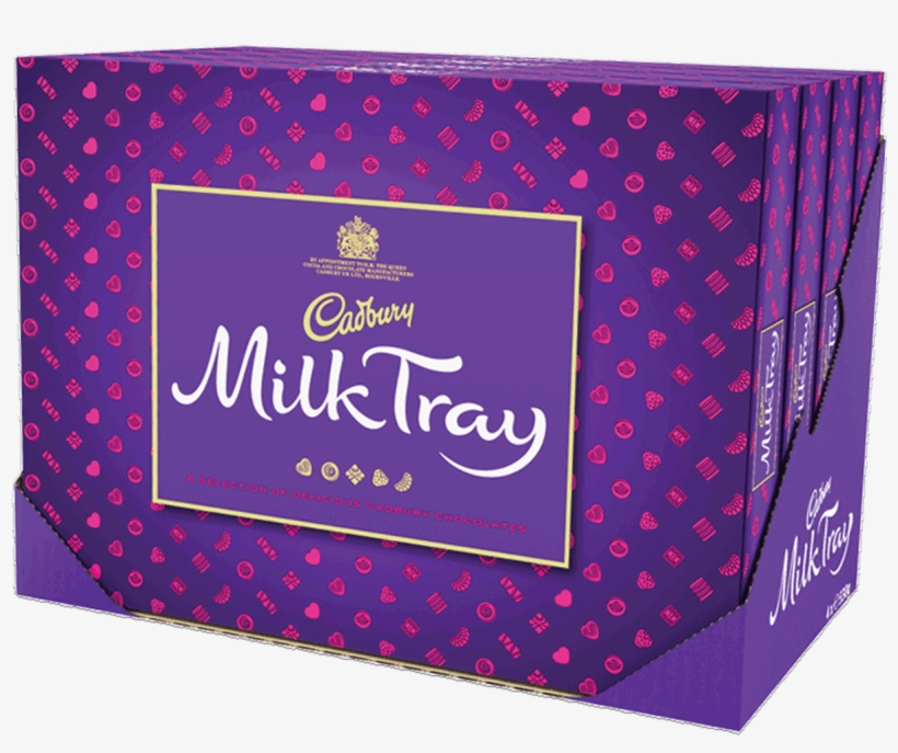 Cadbury Milk Tray 530g, transparent png