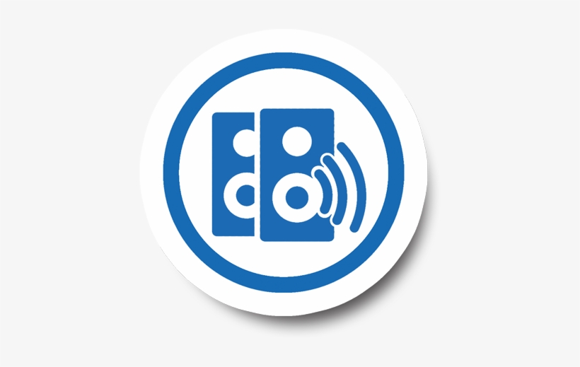 Hd Audio With Dual Speakers - Loudspeaker, transparent png