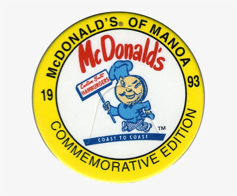 Mcdonalds > Hawaii Mcdonalds Of Manoa 1993 Commemorative - Mcdonald's, transparent png