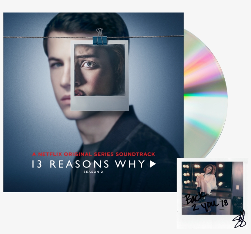 13 Reasons Why Season 2 Official Soundtrack Cd Digital - 13 Reasons Why Season 2 Dvd, transparent png