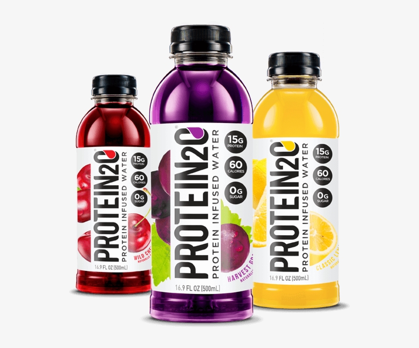 Your Healthy Lifestyle Made In 9 Refreshing Fruit Flavored, - Protein 2 O, transparent png