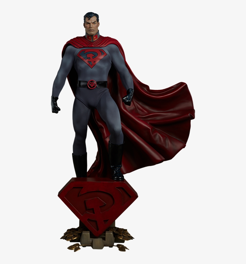 Red Son Premium Format™ Figure - Red Son Superman Statue, transparent png