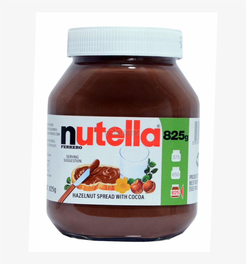 Nutella Hazelnut Spread With Cocoa, transparent png