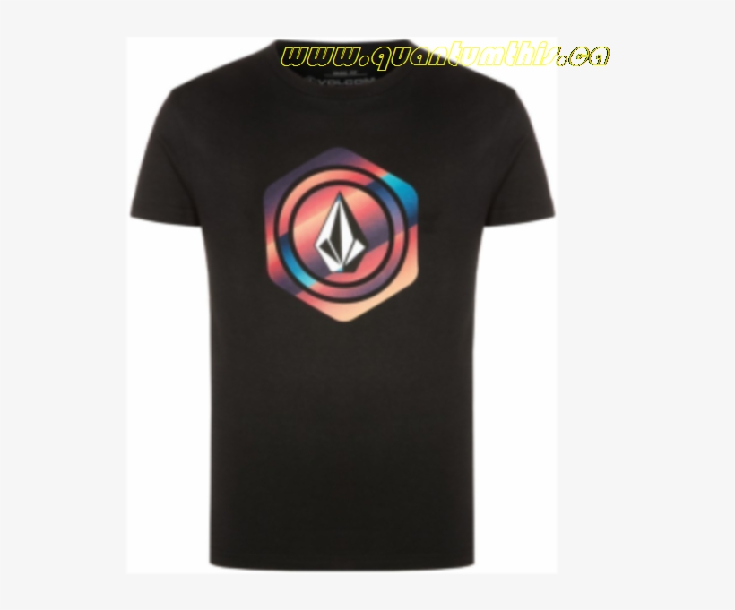 Mens Volcom Hexstone Basic Kids Tee Black For Sale - Volcom Svart Hexstone T-skjorte | S, transparent png