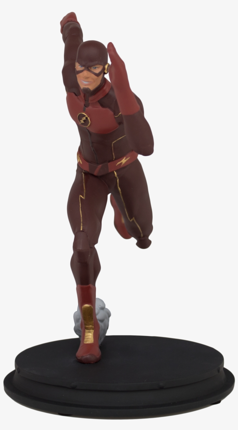 The Flash Animated Statue - Figurine, transparent png