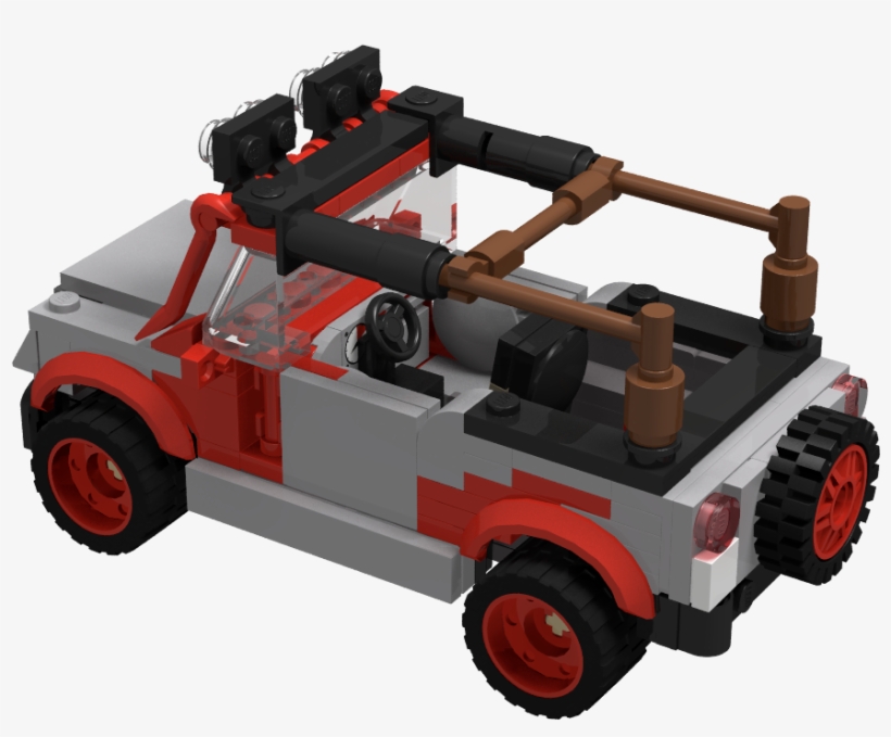 Jurassic Park Jeep - Jurassic Park, transparent png