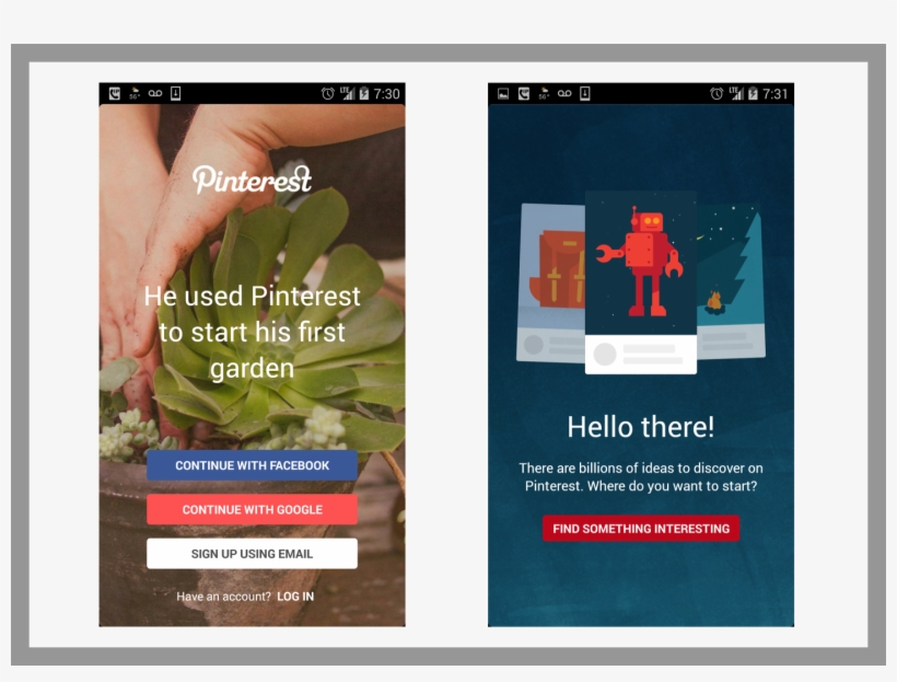 I Really Like How Pinterest Does Onboarding And Recommend, transparent png