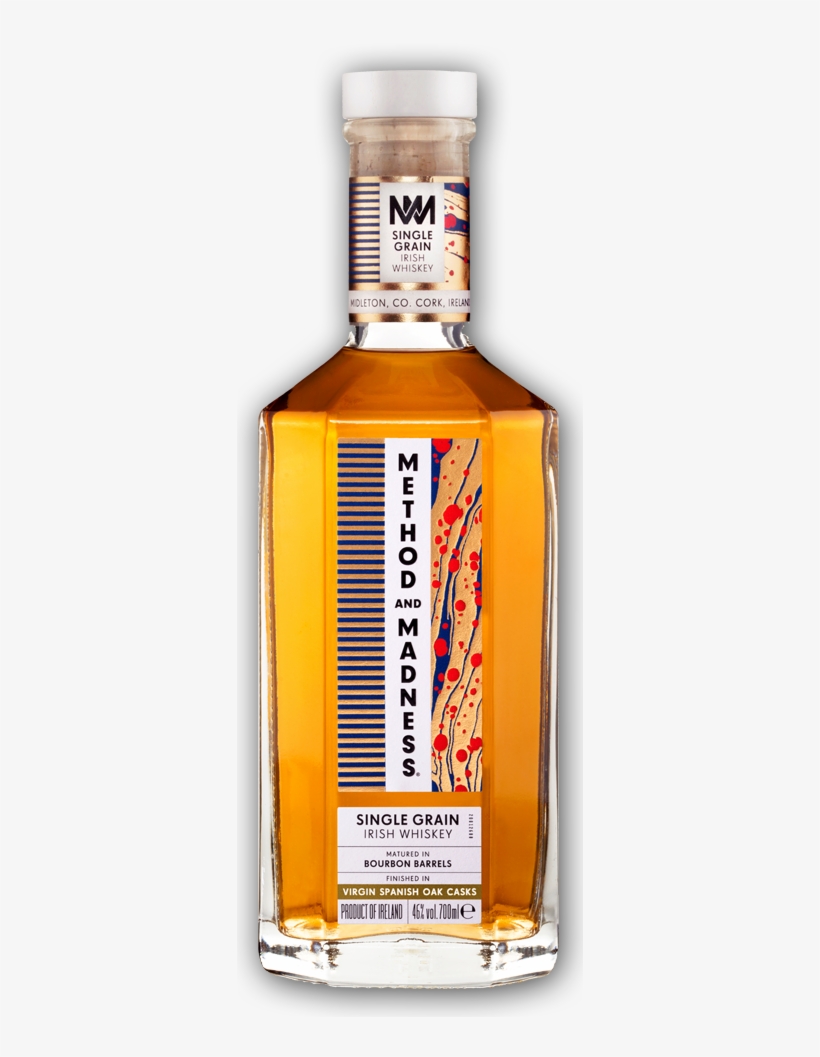 Method And Madness Single Grain Irish Whiskey - Method And Madness Whiskey, transparent png