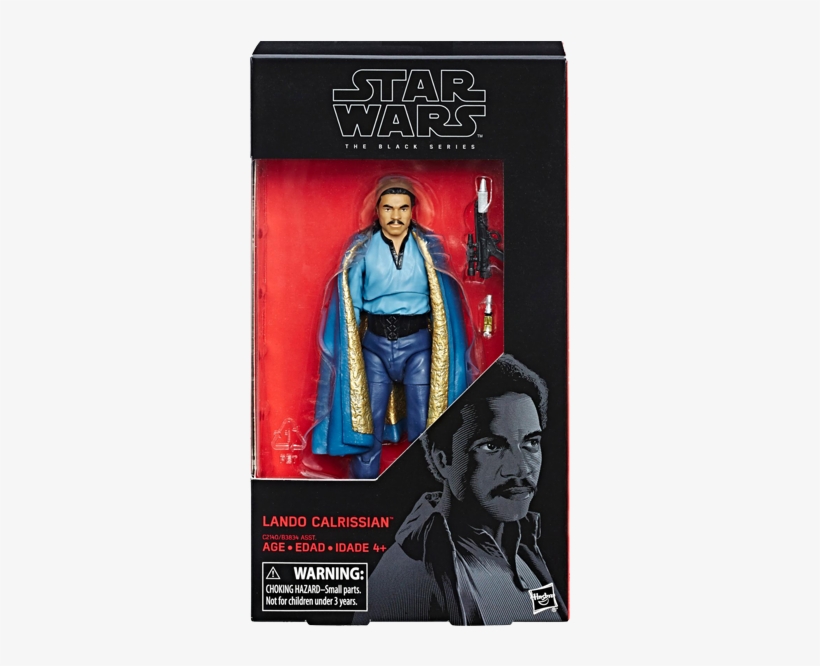 Star Wars The Empire Strikes Back - Star Wars Black Series Lando Calrissian, transparent png
