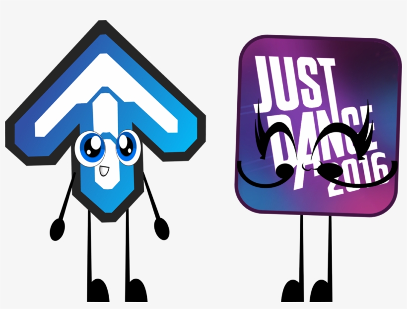 Ddr Arrow And Just Dance Logo By Coulden2017dx - Dance Dance Revolution Png, transparent png