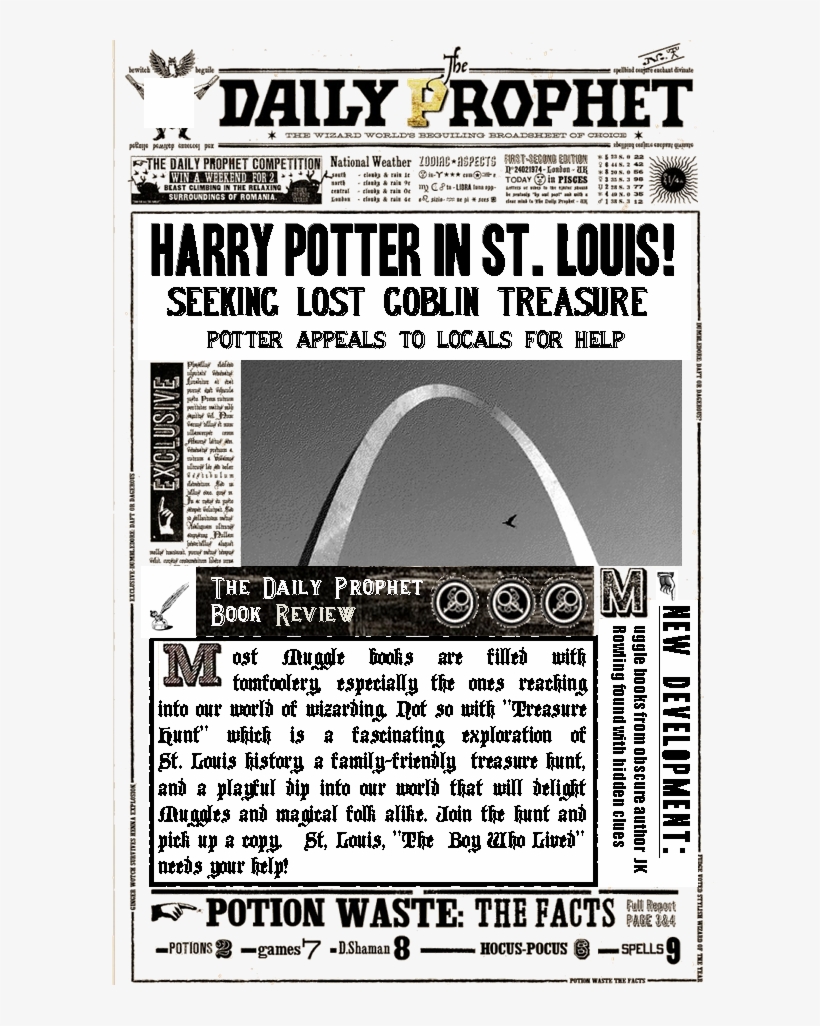 Join Harry's Search For The Lost Goblin Treasure In - Ata-boy Harry Potter Dark Mark Sparks Panic Headline, transparent png