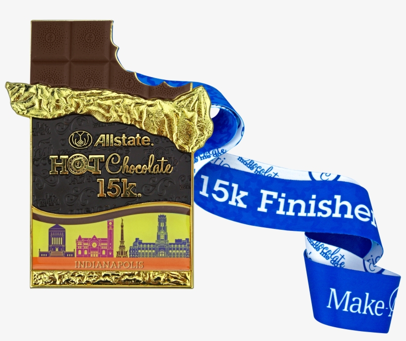 Medal - Allstate Hot Chocolate 15k 5k Run Minneapolis, transparent png