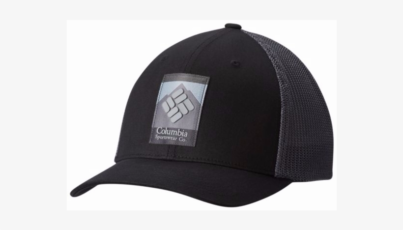 Columbia Men's Mesh Ball Cap Black Hats S/m, transparent png