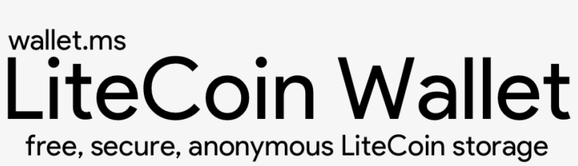 Open Source Javascript Client-side Litecoin Wallet - Line Art, transparent png