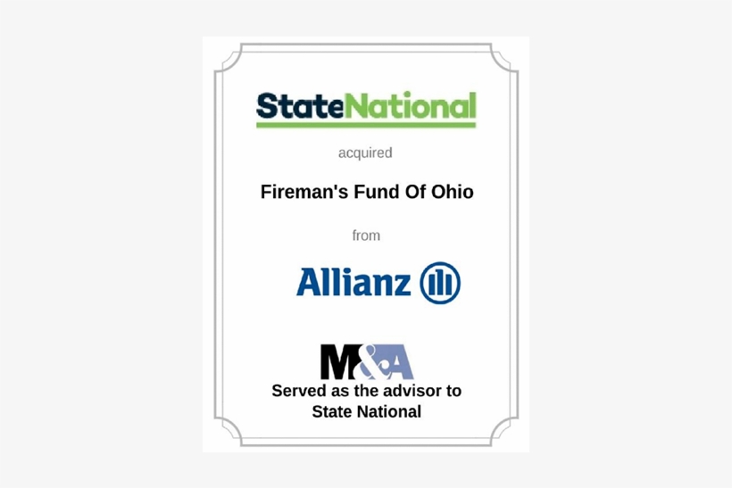 State National Acquires Fireman's Fund Insurance Co - Allianz Fan Tanktop, transparent png