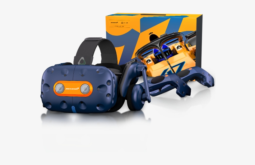 Htc Vive Pro Virtual Reality Headset Full Kit Mclaren - Htc Vive Pro Mclaren Edition, transparent png