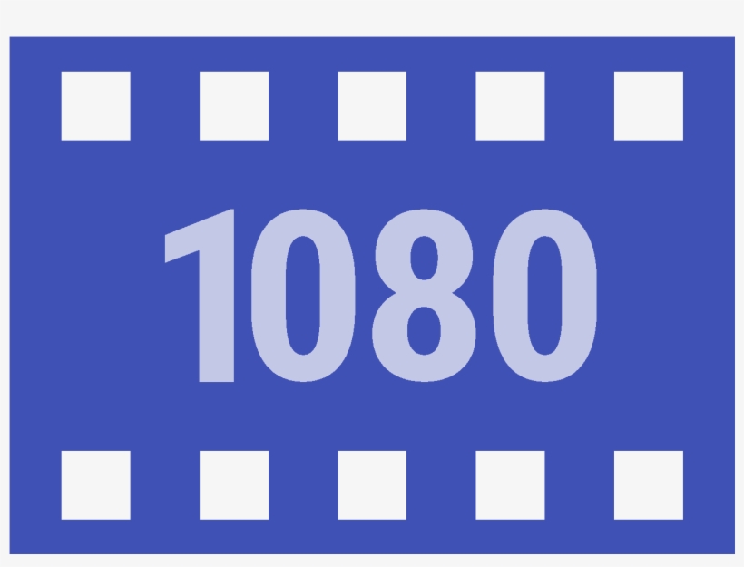 Hd 1080p Icon - 480p Icons, transparent png