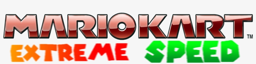 Mario Kart Extreme Speed Logo - Mario Kart Fantendo Logo, transparent png