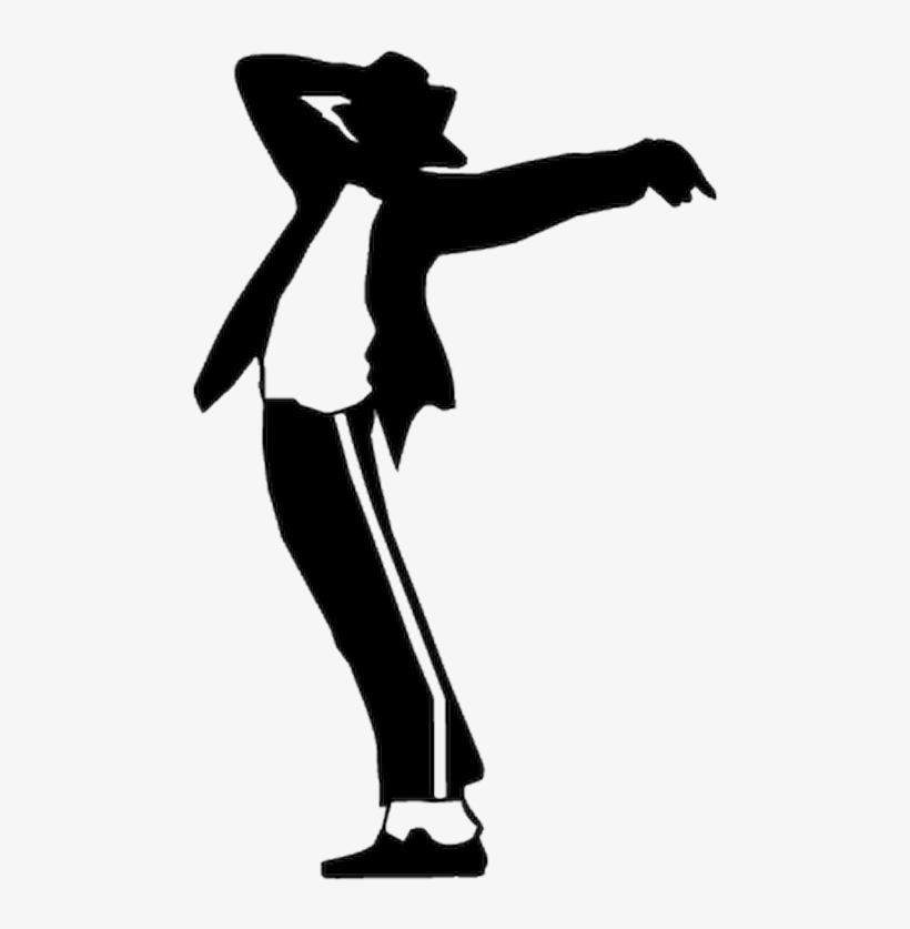 Michael Jackson Dancing Silhouette, transparent png