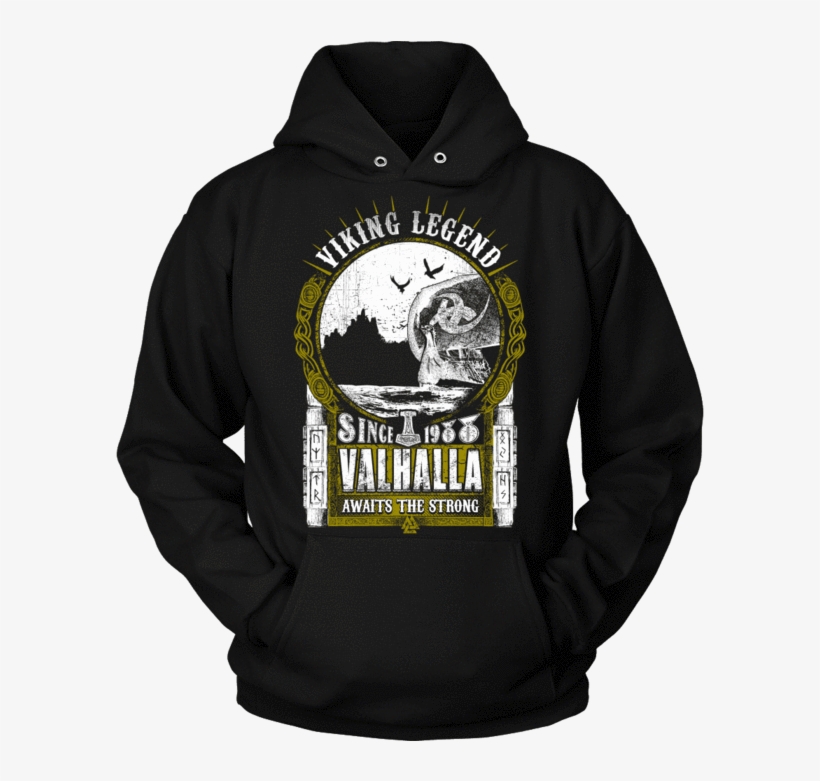 Viking Legend Since - Pit Bull Hoodie. Perfect Gift For Your Dad, Mom, Boyfriend,, transparent png
