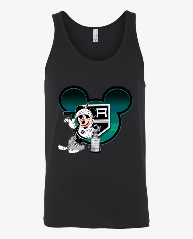 Nhl Los Angeles Kings Mickey Mouse Hockey Disney Shirt, transparent png