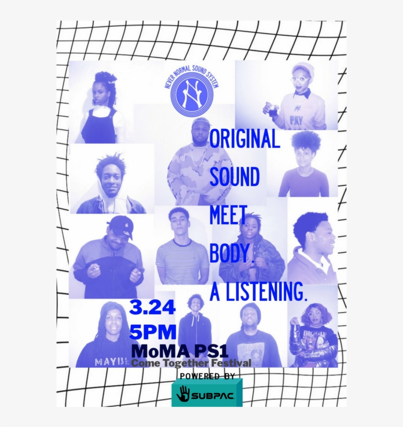 Moma Ps1's “come Together” With Never Normal Records - Never Normal Records, transparent png