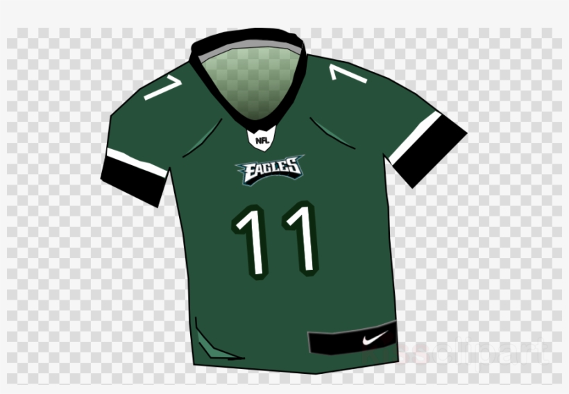 Philadelphia Eagles Clipart Philadelphia Eagles Nfl - Philadelphia Eagles Jersey Clipart, transparent png