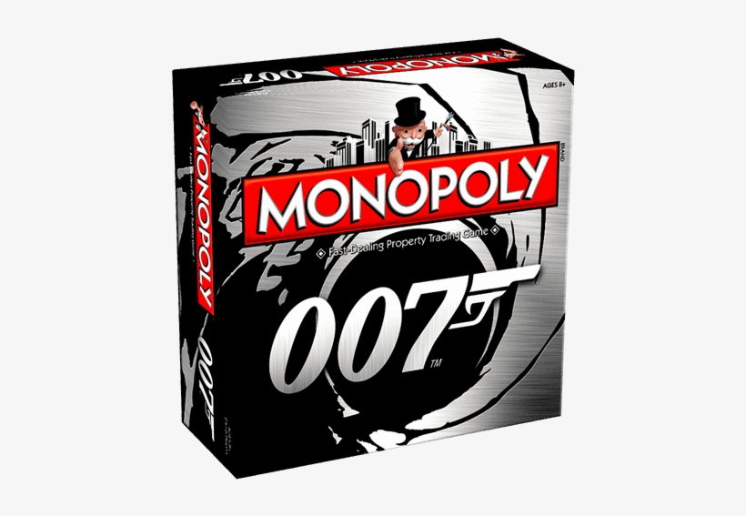 1 Of - James Bond 007 Monopoly, transparent png