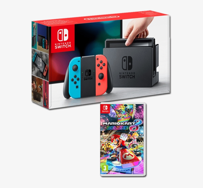 Mario Kart 8 Deluxe - Game Console - Italian, transparent png