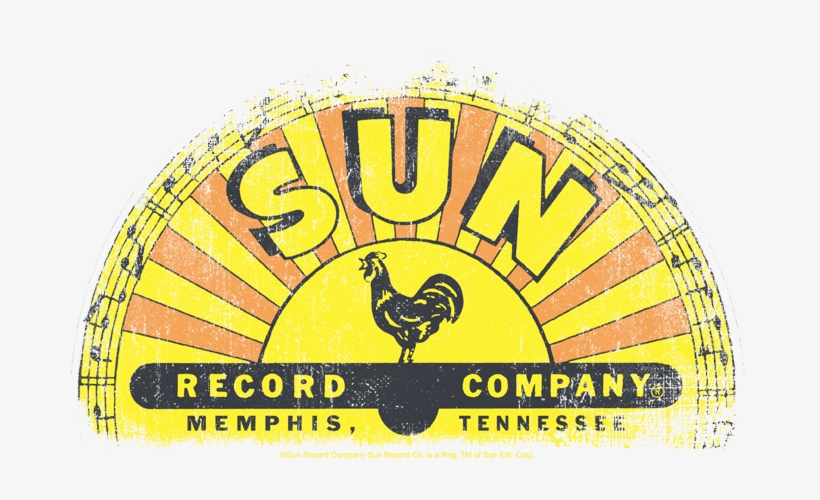 Sun Records Vintage Logo Men's Long Sleeve T-shirt, transparent png