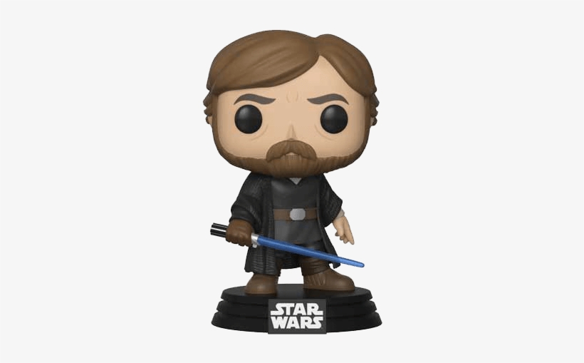 Star Wars The Last Jedi W2 - Funko Pop Star Wars Luke Skywalker, transparent png