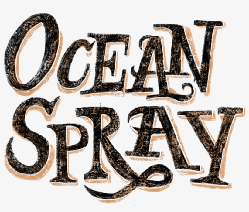 Ocean Spray Title [ - Calligraphy, transparent png