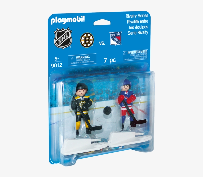 Nhl™ Blister Boston Bruins™ Vs New York Rangers™ - Playmobil - Nhl Rivalry Series - Bos Vs Nyr (9012), transparent png