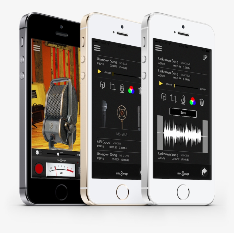 Mic Emulator & Recorder - Iphone, transparent png