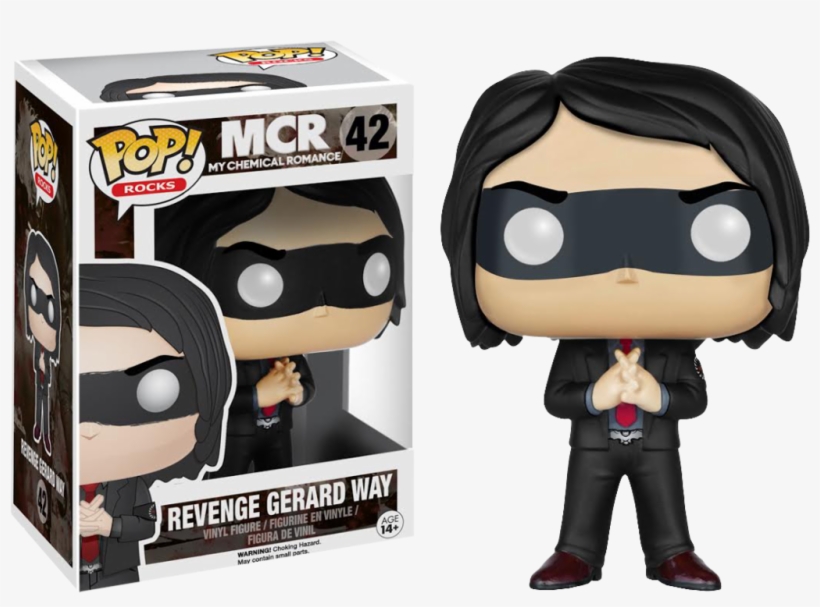 My Chemical Romance Funko Pop Revenge Gerard Way Big - Gerard Way Funko Pop, transparent png