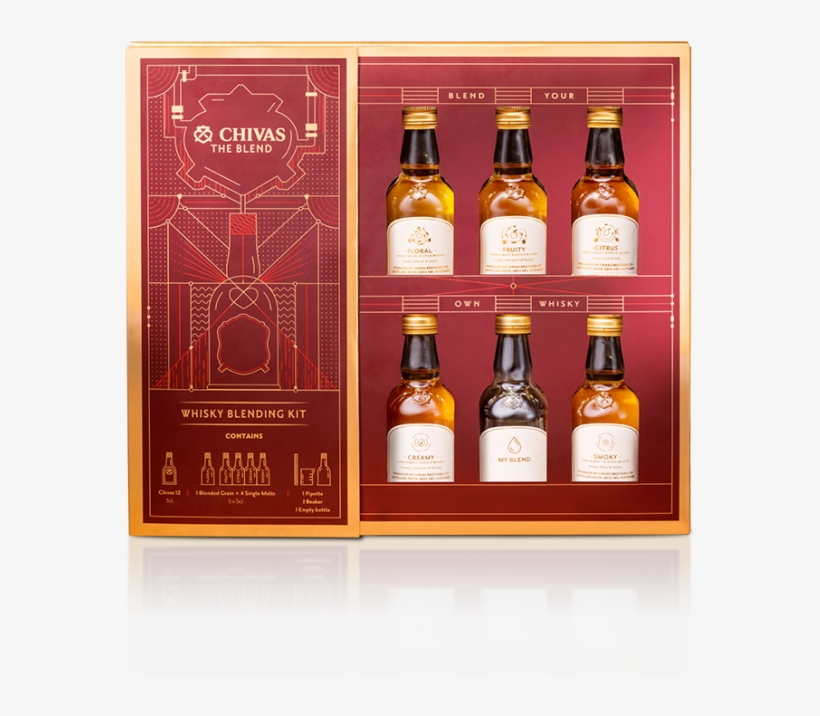 Chivas Regal Blending Kit - Whisky Blending Kit Chivas, transparent png