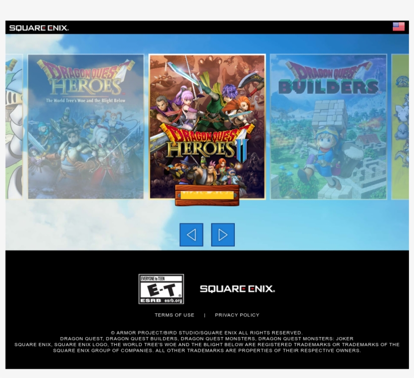 Dragonquestviii Website History - Square Enix Dragon Quest Heroes Ii Ee Ps4, transparent png