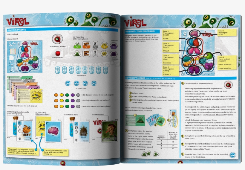 Viral-rules - Arcane Wonders Viral Game, Board Games, transparent png