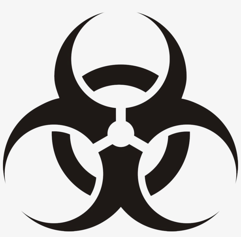 Biohazard Symbol, transparent png