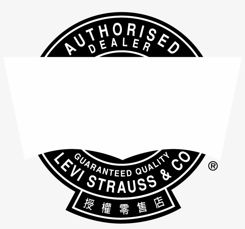 Levi's Authorised Dealer Taiwan Logo Black And White - Levi Strauss & Co., transparent png