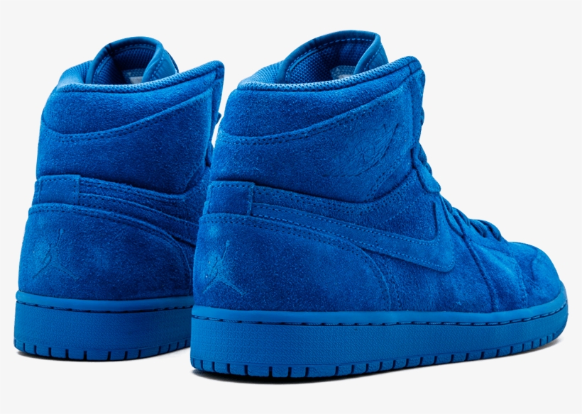 Air Jordan - Blue Suede Shoes Transparent, transparent png