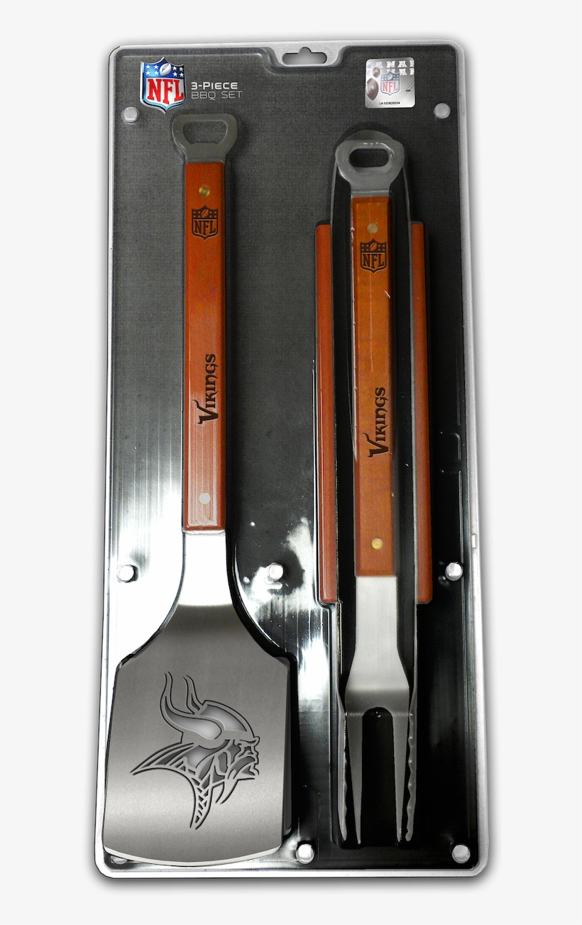 Shop Minnesota Vikings Gear, Minnesota Vikings Tailgating, - Chicago Bears Sportula 3-piece Bbq Set, transparent png